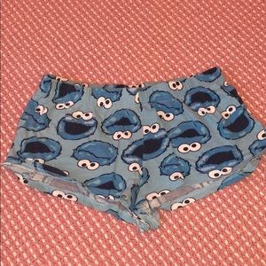 Sesame Street Kids Pajama Shorts - Cookie Monster